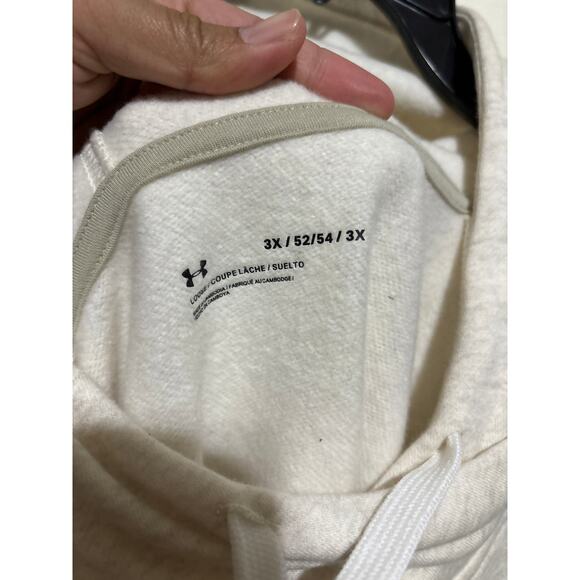 Under Armour Women's Rival Fleece Hoodie Sweater Pullover 3XL - Picture 5 of 5